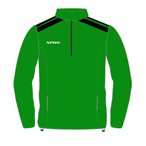 XPRO Academy 25 1/4 Zip Midlayer (Green/Black)