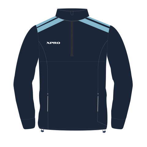 XPRO Academy 25 1/4 Zip Midlayer (Navy/Sky)