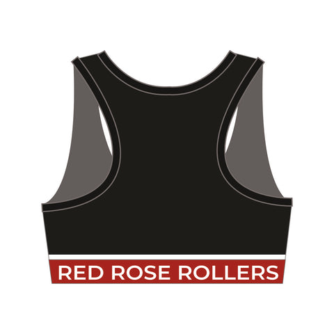 Red Rose Rollers Crop Top