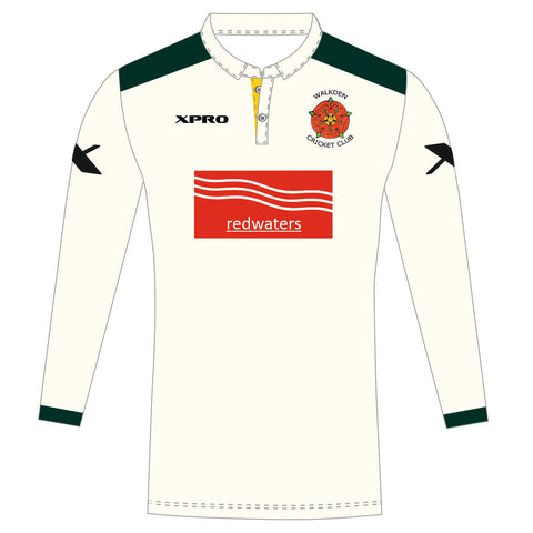 Walkden CC Senior Playing Shirt LONG SLEEVE (Main Sponsor REDWATERS)
