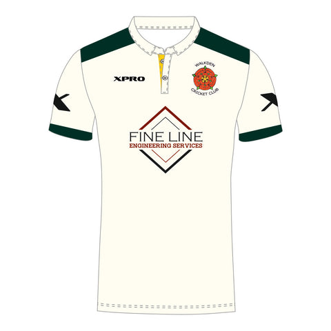 Walkden CC Senior Playing Shirt SHORT SLEEVE (Main Sponsor FINE LINE)